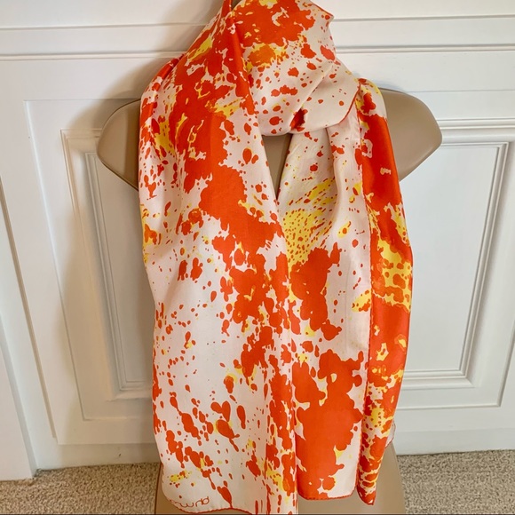 Vintage B.H.‎ Wragge 100% Silk Scarf - Picture 1 of 5